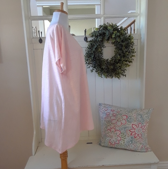 NWT! St. John's Bay Plus Size Shark Bite Tee - Picture 3 of 7